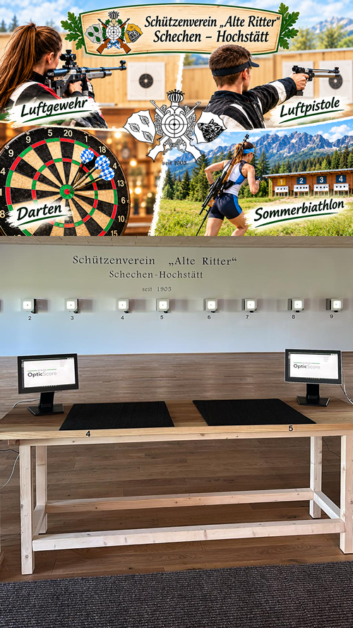 Schiesstand Alte-Ritter Schechen-Hochstätt mit 4 Disziplinen