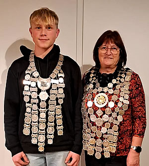 Schützenkoenige 2026-2027 Laurin D. & Erika W.